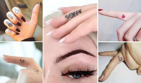69+ Tatuajes en los Dedos para Chicas que te Encantarán