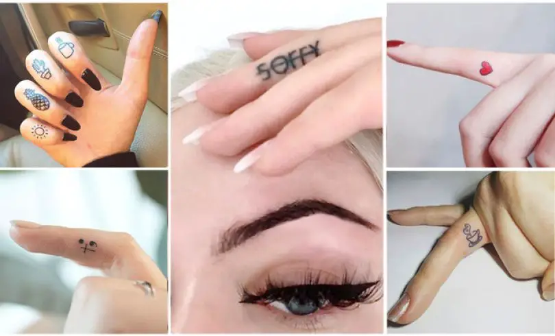 69+ Tatuajes en los Dedos para Chicas que te Encantarán