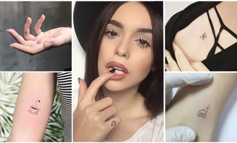 41+ Increíbles Tatuajes Minimalistas para Chicas que te Encantarán