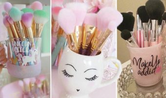 23 Tazas Para Brochas Super Chic y Fáciles de Hacer