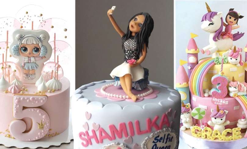 31+ Maravillosas Ideas de Pasteles de Muñecas