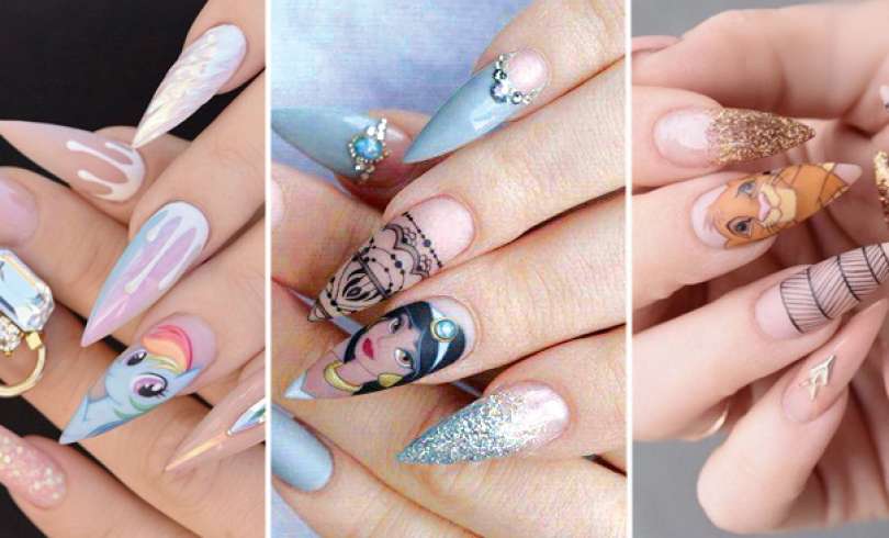 22+ Diseños de Uñas de Disney de Moda y súper Lindas