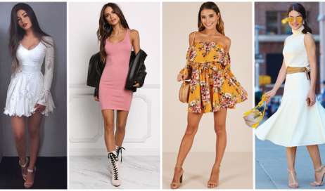 37+ Vestidos Casuales Largos y Cortos de Moda (2019)