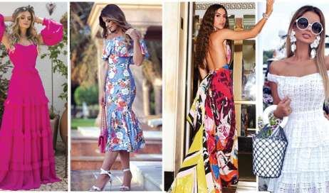 53+ Vestidos Casuales Largos y Midi de Moda (2019)
