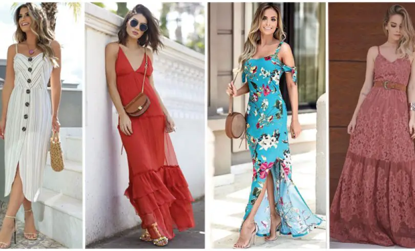 31 Vestidos Largos Para el Verano para lucir Sofisticada y Fresca