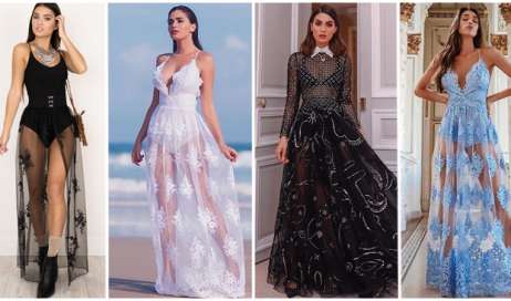 31 Vestidos Transparentes que Debes Probar esta Temporada (2019)